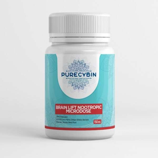 purecybin-brain-lift-150mg-nootropic-microdose.jpg Purecybin Brain Lift 150mg Nootropic Microdose Capsules – 30-count bottle