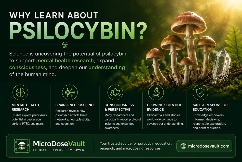 Why learn about psilocybin?